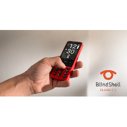 BlindShell Classic 2 phone RED