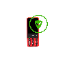 BlindShell Classic 2 phone RED